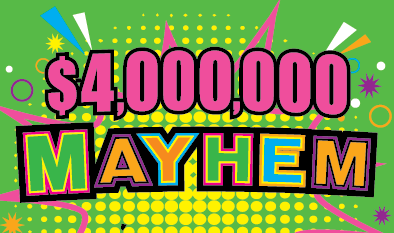 $4,000,000 Mayhem ticket