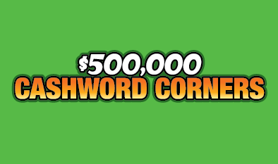 $500,000 CASHWORD CORNERS  ticket