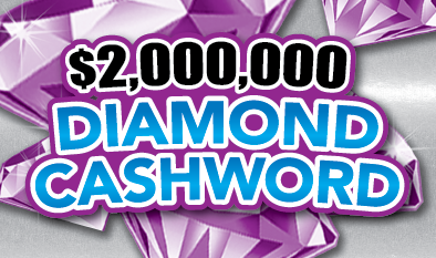 $2,000,000 DIAMOND CASHWORD ticket