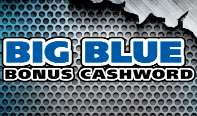 Big Blue Bonus Cashword 2025 ticket