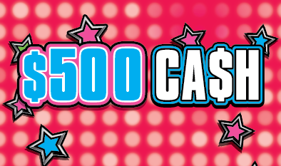 $500 CA$H ticket