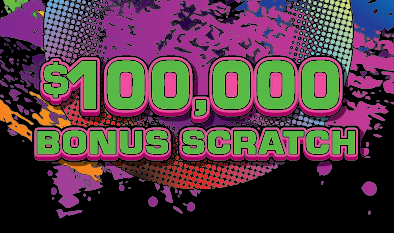 $100,000 BONUS SCRATCH ticket