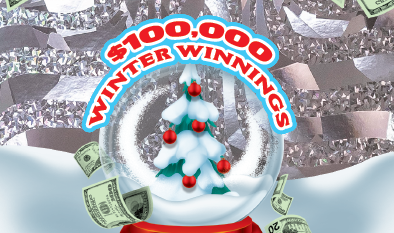 $100,000 WINTER WINNINGS  ticket