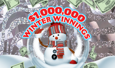 $1,000,000 WINTER WINNINGS ticket