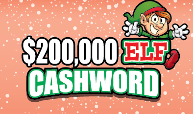 $200,000 ELF CASHWORD ticket