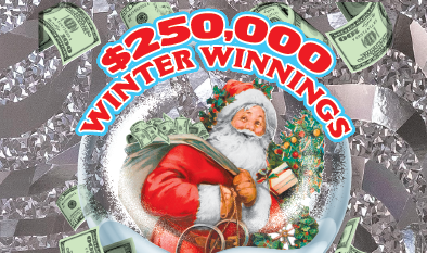 $250,000 WINTER WINNINGS ticket