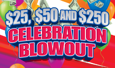 $25, $50 and $250 CELEBRATION BLOWOUT (2026) ticket