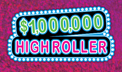 $1,000,000 HIGH ROLLER ticket
