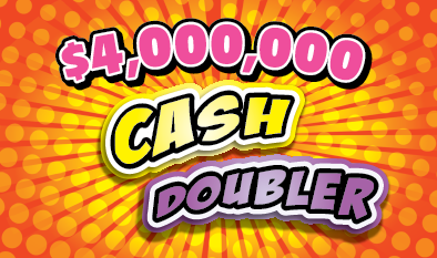 $4,000,000 CASH DOUBLER ticket