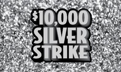 $10,000 SILVER STRIKE  ticket