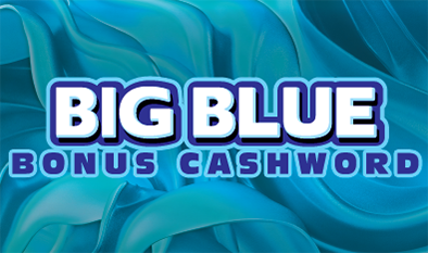 BIG BLUE BONUS CASHWORD 2026 ticket