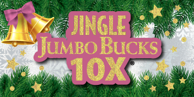 JINGLE JUMBO BUCKS 10X ticket